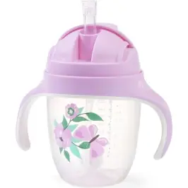 1464/05 Sippy cup with weighted straw Pink