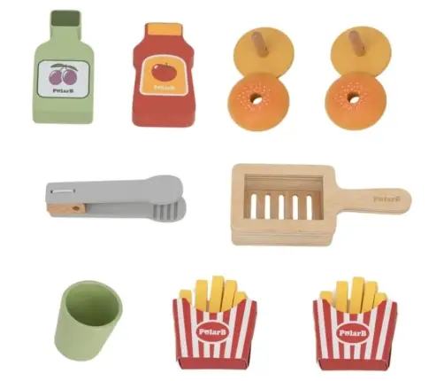 Mini Hamburger Shop Multicolor