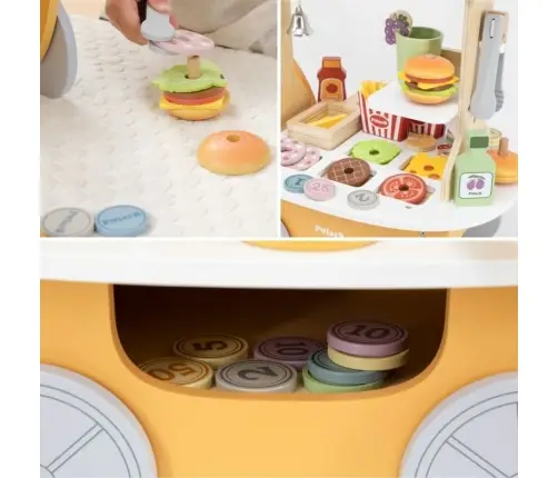 Mini Hamburger Shop Multicolor