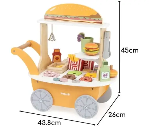 Mini Hamburger Shop Multicolor