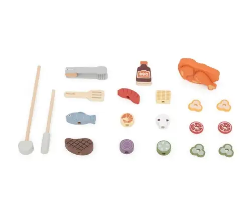 Barbecue Play Set Multicolor
