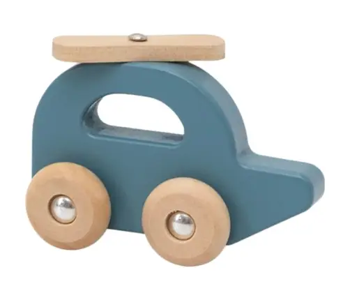 Wooden Toy Vehicle Set Multicolor