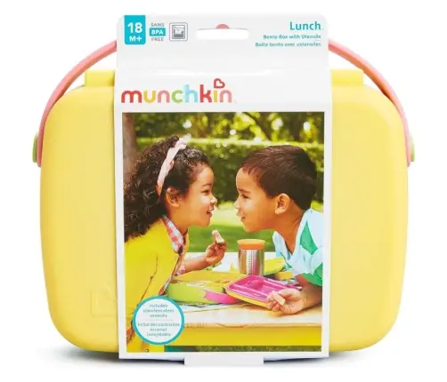 Munchkin Lunch Bento Box Yellow