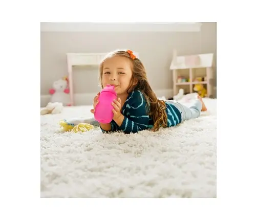 Munchkin 1pk 10oz Simple Clean Strw Cup 296ml Pink