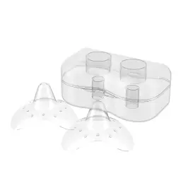 823/S Silicone nipple shields S  Transparent