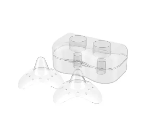 823/S Silicone nipple shields S  Transparent