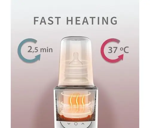 BabyOno digitaalne lutipudeli soojendaja-sterilisaator