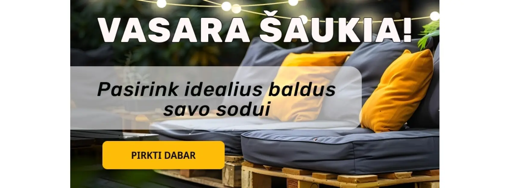 Prekės sodui, remontui ir namam