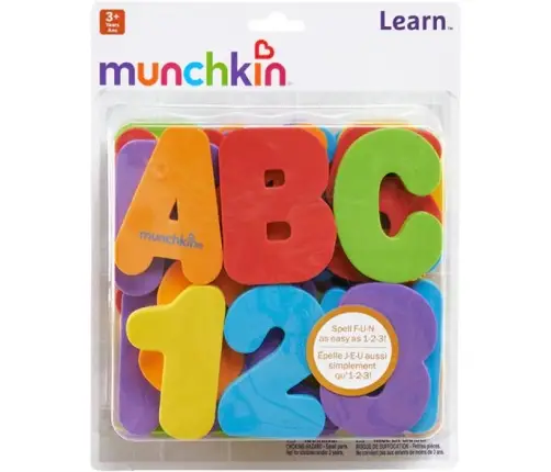 Munchkin vannimänguasi Tähed ja Numbrid