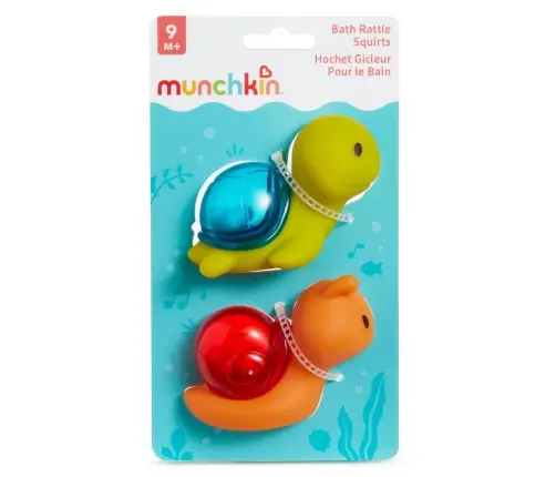 Munchkin vannimänguasi Rattle Squirts 2pk