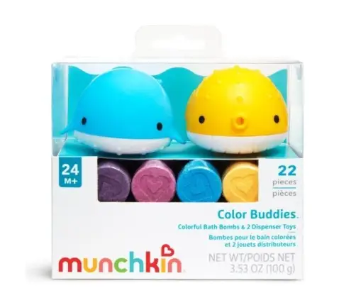 Munchkin vannimänguasi Color Budies