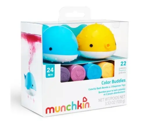 Munchkin vannimänguasi Color Budies