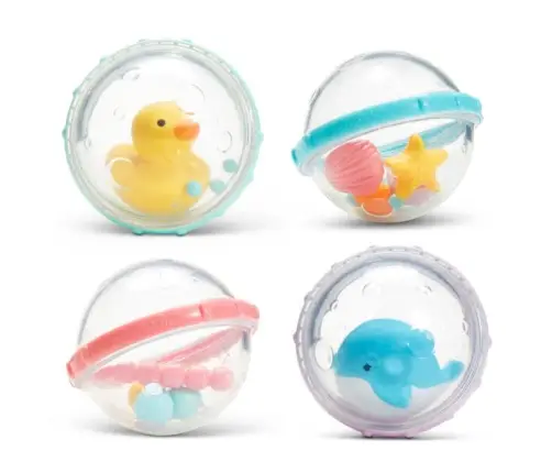 Munchkin bath toy Float and Play Bubbles 4pk