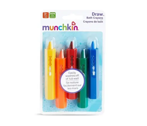 Munchkin värvikriidid vanni Draw™ Bath (5tk)