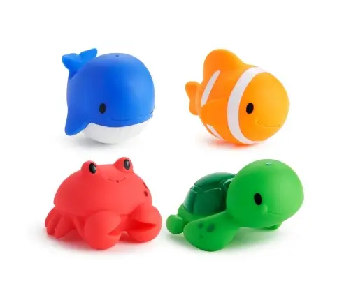 Munchkin vannimänguasjad Ocean- 4 pk