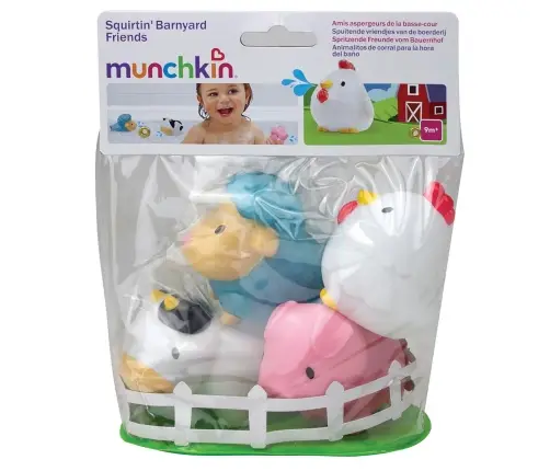 Munchkin Squirtin Barnyard Friends (4pack)