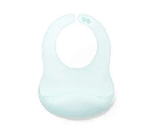 BabyOno Silicone bib -ultrathin Blue