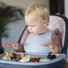BabyOno Silicone bib -ultrathin Blue