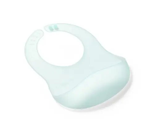 BabyOno Silicone bib -ultrathin Blue