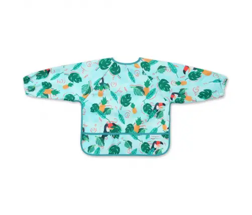 BabyOno Longsleeve bib Toukans