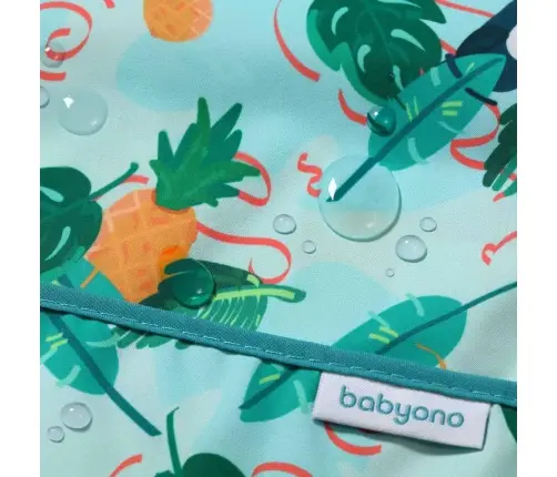 BabyOno Longsleeve bib Toukans