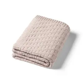 BabyOno cotton knitted blanket 75x100cm, Beige BabyOno cotton knitted blanket 75x100cm, Beige