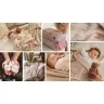 BabyOno cotton knitted blanket 75x100cm, Beige