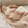BabyOno Merino wool blanket 75x100cm, Beige