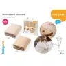 BabyOno Merino wool blanket 75x100cm, Beige