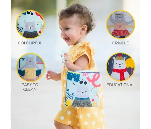 Taf Toys baby book What does Paul wear
