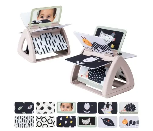 Taf Toys Black & White spinning book