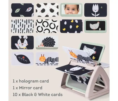 Taf Toys Black & White spinning book