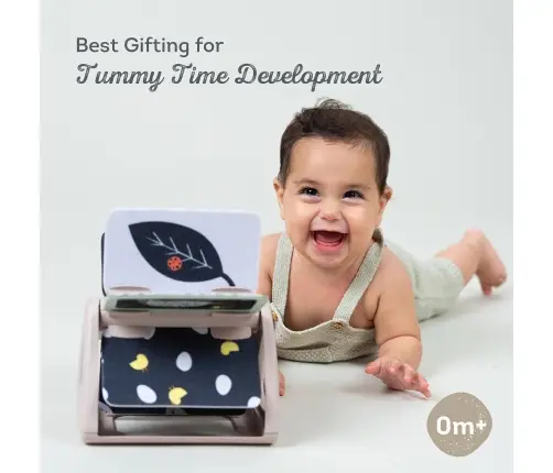 Taf Toys Black & White spinning book