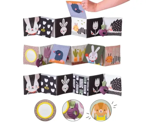 Taf Toys pram book Urban garden