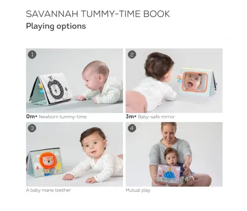 Taf Toys Savannah Tummy-time book