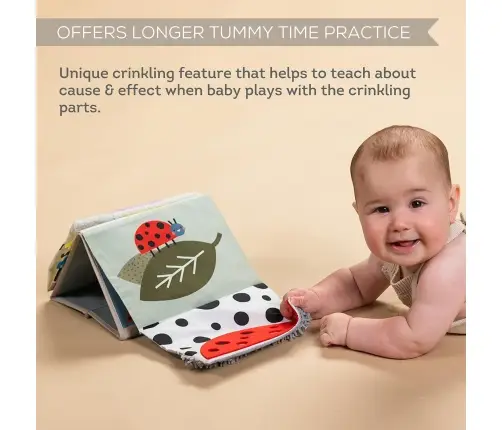 Taf Toys Tummy time Sensory book