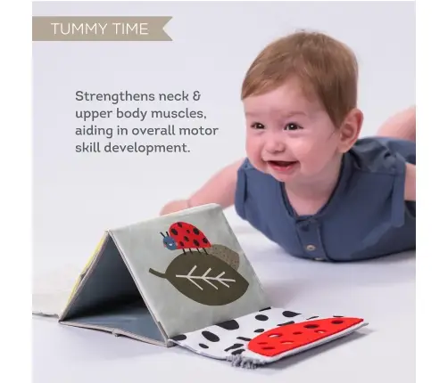 Taf Toys Tummy time Sensory book