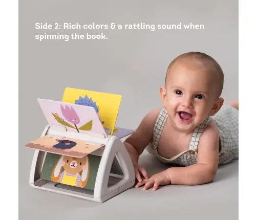 Taf Toys Tummy Time Spinning Book