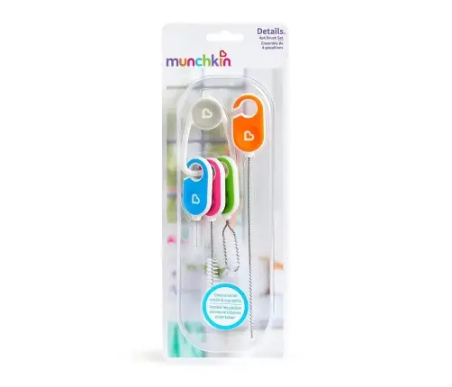Munchkin 4pk Details Brush Set