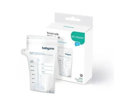 BabyOno Breast milk storage bags 180ml 30pcs