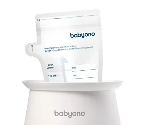 BabyOno Breast milk storage bags 180ml 30pcs