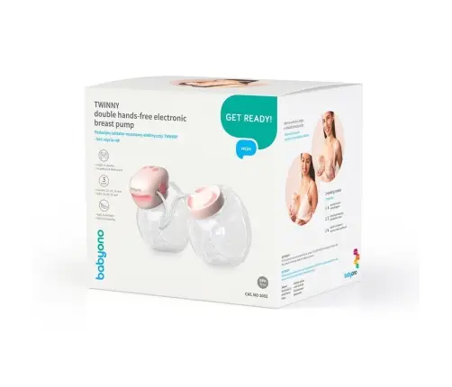 BabyOno Twinny double hands free electronic breast pump