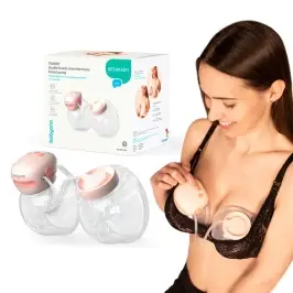 BabyOno Twinny double hands free electronic breast pump