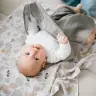BabyOno Muslin diapers super soft 3pcs, Grey