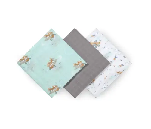 BabyOno Natural diapers with bamboo Grey