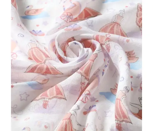 BabyOno Muslin diapers super soft 3pcs Pink