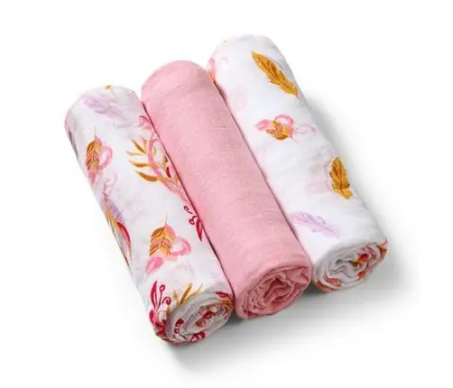 BabyOno Natural diapers with Bamboo Pink