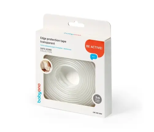 BabyOno edge protection tape, Transparent 3m