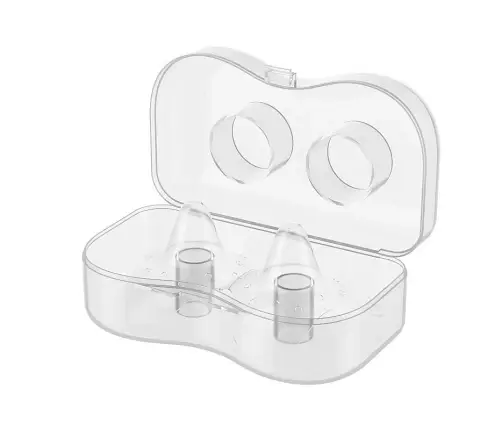 823/S Silicone nipple shields S  Transparent