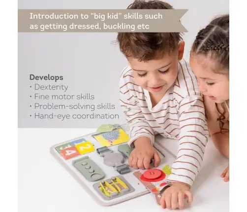 Taf Toys activity Buckles Board